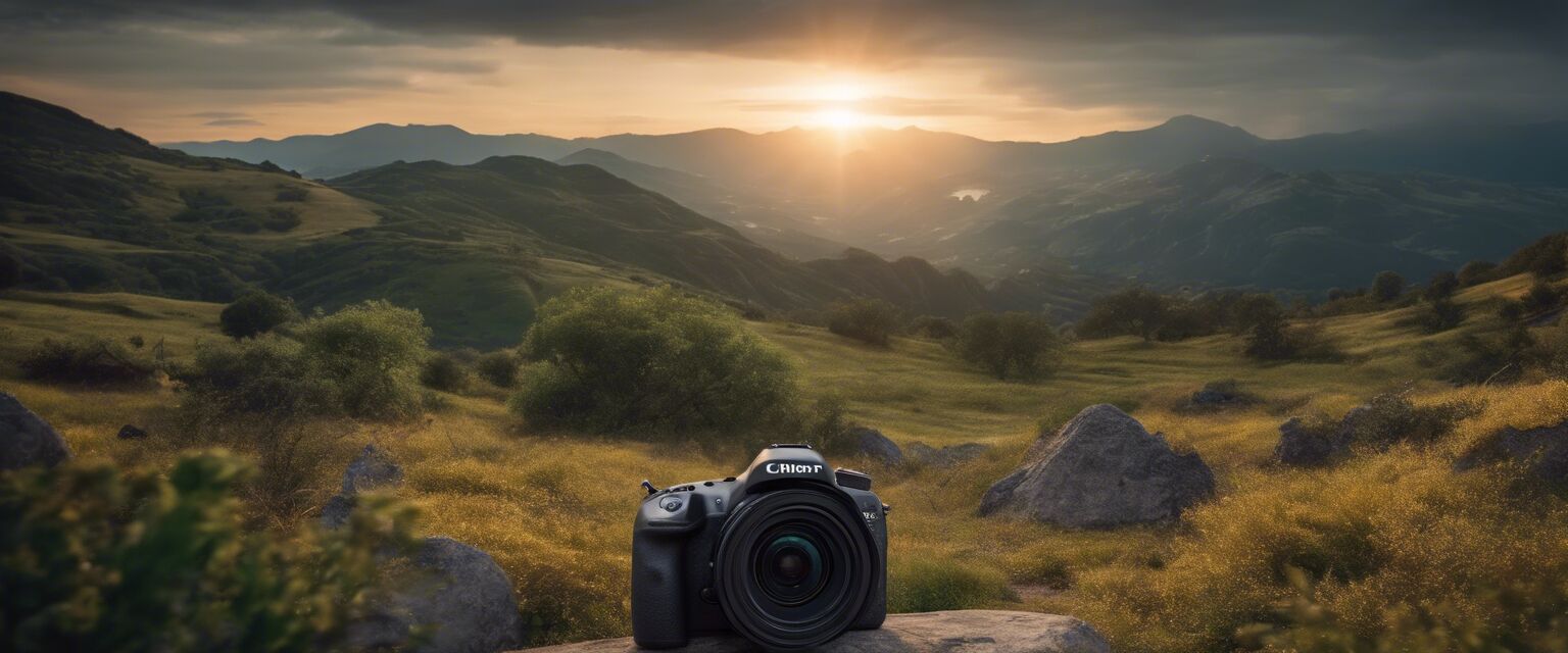 DSLR photography capturing landscapes